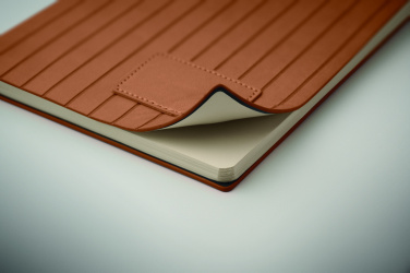 Logotrade promotional merchandise image of: A5 notebook in smokey PU