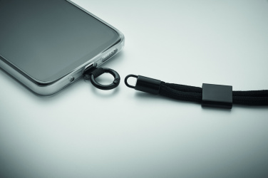Logotrade promotional gift image of: RPET phone wrist cord