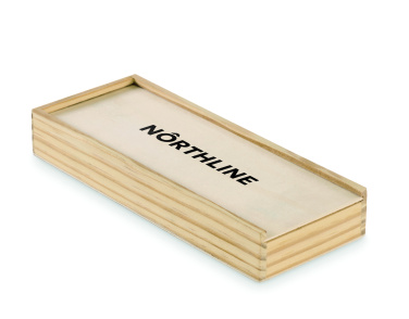 Logo trade promotional giveaway photo of: Domino and cards set