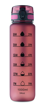 Logotrade promotional merchandise photo of: Sports water bottle RPET 1L