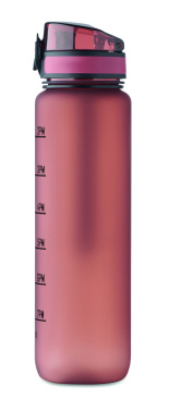 Logo trade promotional merchandise photo of: Sports water bottle RPET 1L