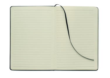 Logo trade business gifts image of: A5 notebook with phone holder