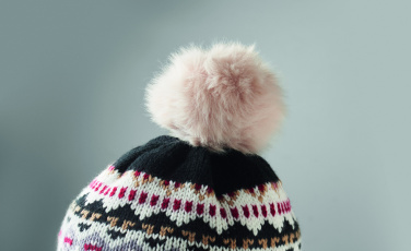Logotrade promotional items photo of: Knitted beanie with ear flap