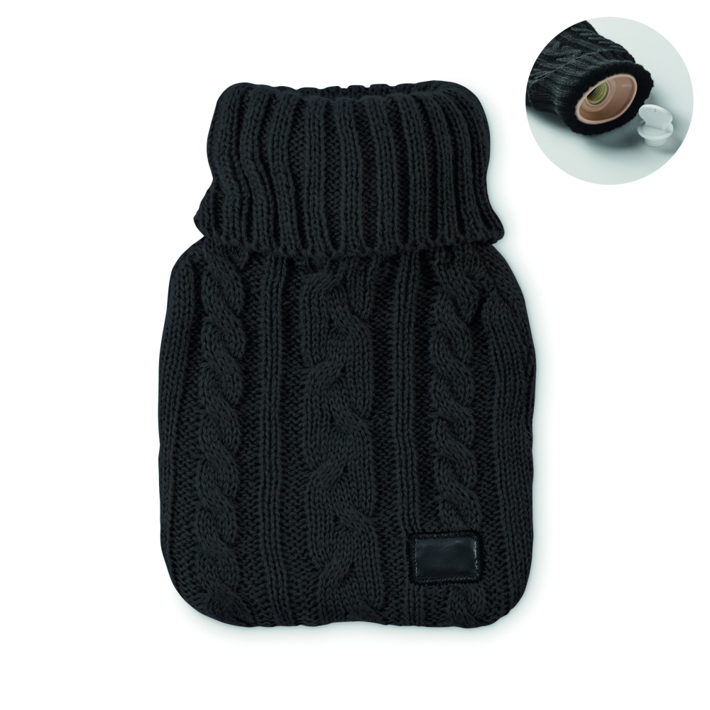 Logo trade corporate gifts image of: Hot water bottle 400ml
