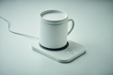 Logotrade promotional products photo of: Wireless charger mug warmer set