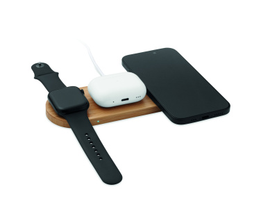 Logotrade corporate gift picture of: 3 in 1 15W wireless charger