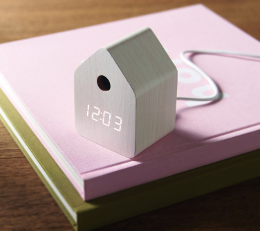 Logotrade promotional product image of: MDF cuckoo alarm clock