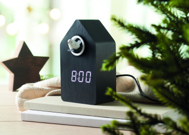 Logotrade promotional merchandise photo of: MDF cuckoo alarm clock