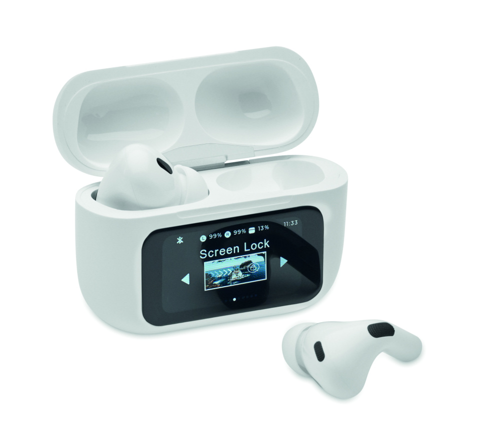 Logotrade promotional product picture of: ABS TWS earbuds
