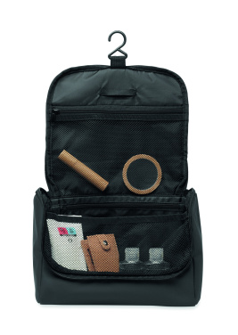 Logo trade corporate gifts picture of: Cosmetic hanging bag in PU