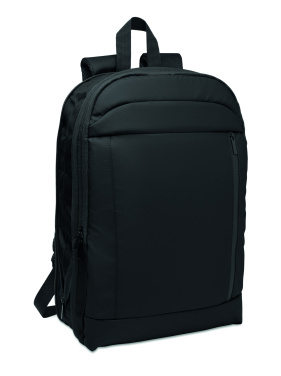 Logo trade promotional gift photo of: Expandable 600D RPET backpack