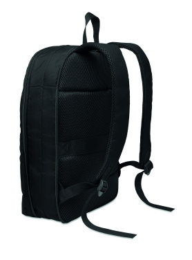 Logo trade promotional merchandise photo of: Expandable 600D RPET backpack