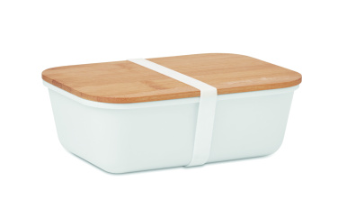 Logo trade business gift photo of: Lunch box with bamboo lid