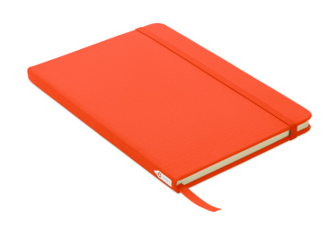 Logo trade promotional product photo of: A5 RPET notebook 80 lined