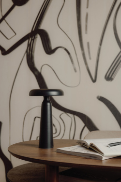 Logo trade promotional giveaways picture of: VINGA Avery RCS table lamp