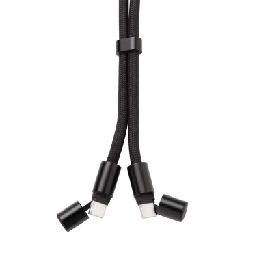 Logo trade promotional items picture of: LoopAmp RCS RPET adjustable phone cord with 60W cable