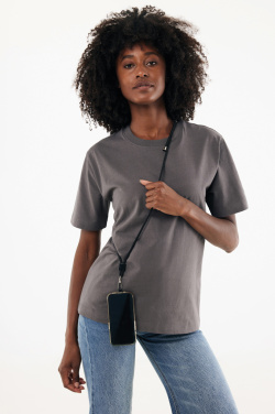 Logo trade promotional products image of: CarryLoop RCS recycled PET adjustable phone holder lanyard