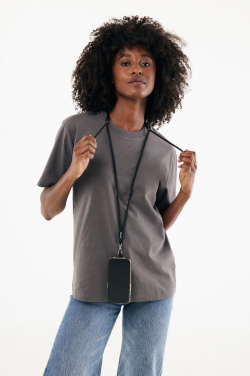 Logotrade promotional product picture of: CarryLoop RCS recycled PET adjustable phone holder lanyard