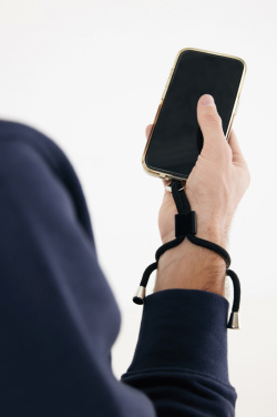 Logo trade promotional giveaways image of: CarryLoop RCS recycled PET adjustable phone holder wristlet