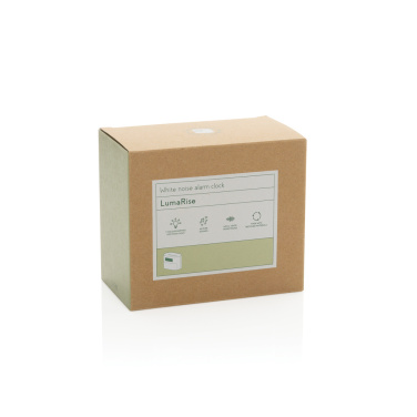 Logotrade business gifts photo of: LumaRise RCS reycled plastic white noise alarm clock