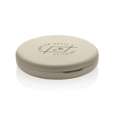 Logotrade promotional merchandise image of: Lumora RCS recycled plastic LED re-chargeable make-up mirror