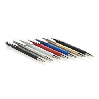 Logo trade promotional merchandise photo of: Glide GRS certified R-ABS Metal Clip Pen