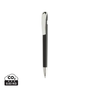 Logo trade promotional items image of: Glide GRS certified R-ABS Metal Clip Pen