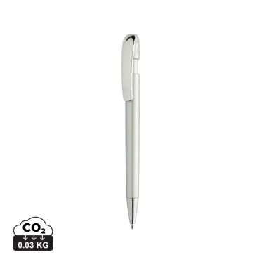Logo trade promotional products image of: Glide GRS certified R-ABS Metal Clip Pen
