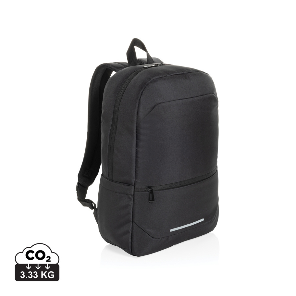 Logo trade promotional giveaway photo of: CityPack AWARE™ RPET Business 15.6 inch laptop backpack