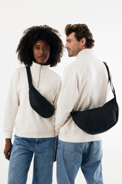 Logo trade corporate gifts picture of: Crescent XL AWARE™ RPET half moon sling bag