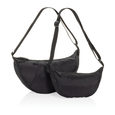 Logotrade advertising product picture of: Crescent XL AWARE™ RPET half moon sling bag