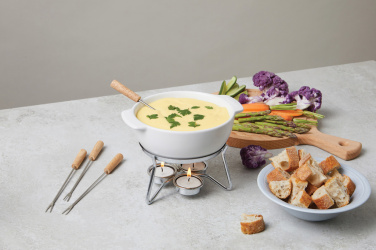 Logo trade promotional merchandise image of: BOSKA Cheese Fondue Set Party - 750 ml