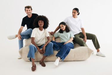 Logotrade advertising product picture of: IQONIQ Nikko heavyweight recycled cotton t-shirt