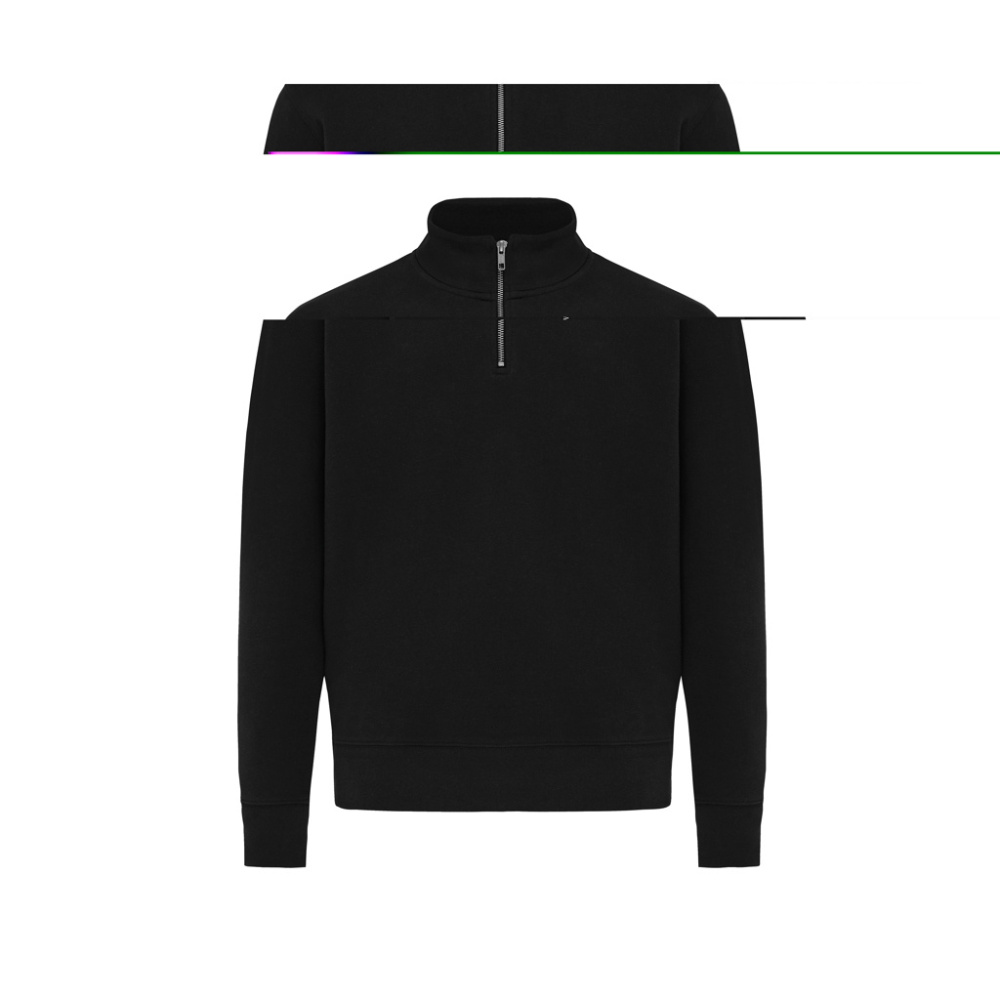 Logo trade promotional item photo of: IQONIQ Elgon recycled cotton quarter zip sweater