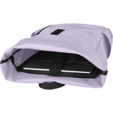 Logotrade promotional item image of: Byron 15.6" GRS RPET roll-top backpack 18L