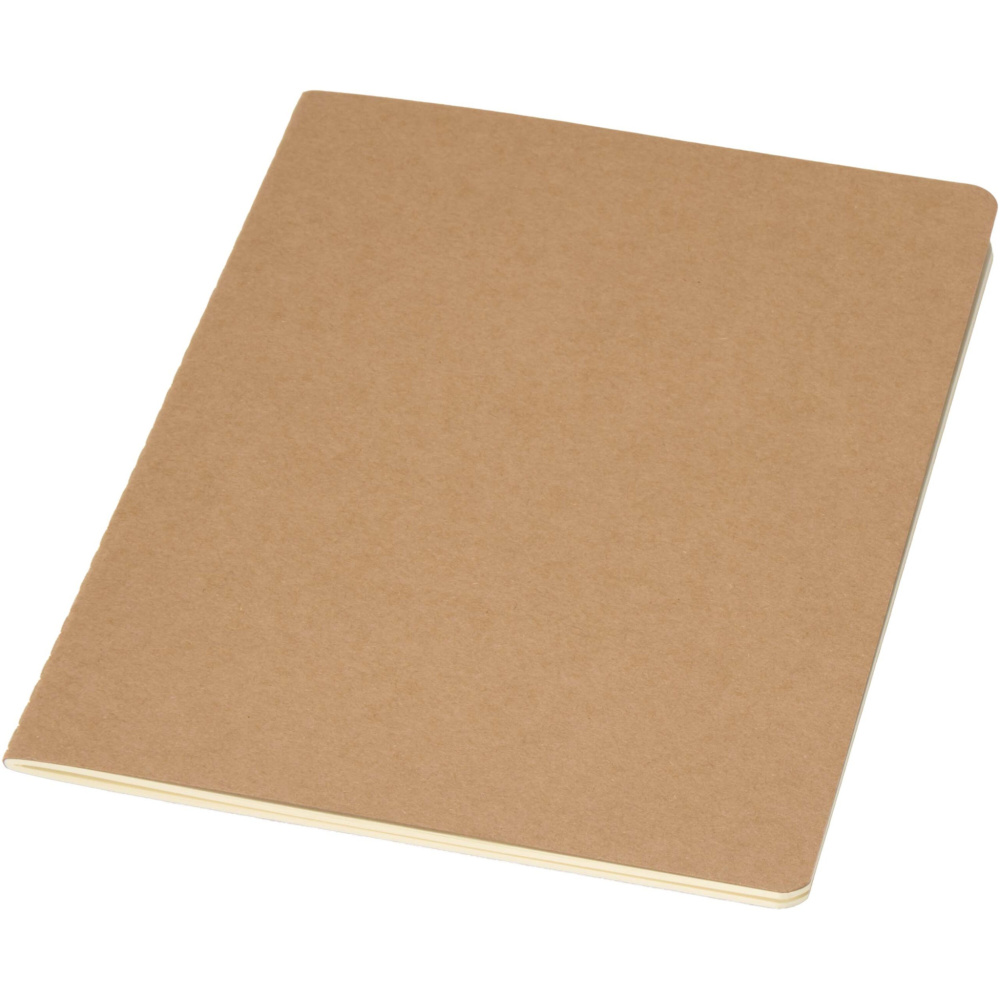 Logotrade promotional giveaways photo of: Slyk A5 kraft cahier notebook with ruled pages
