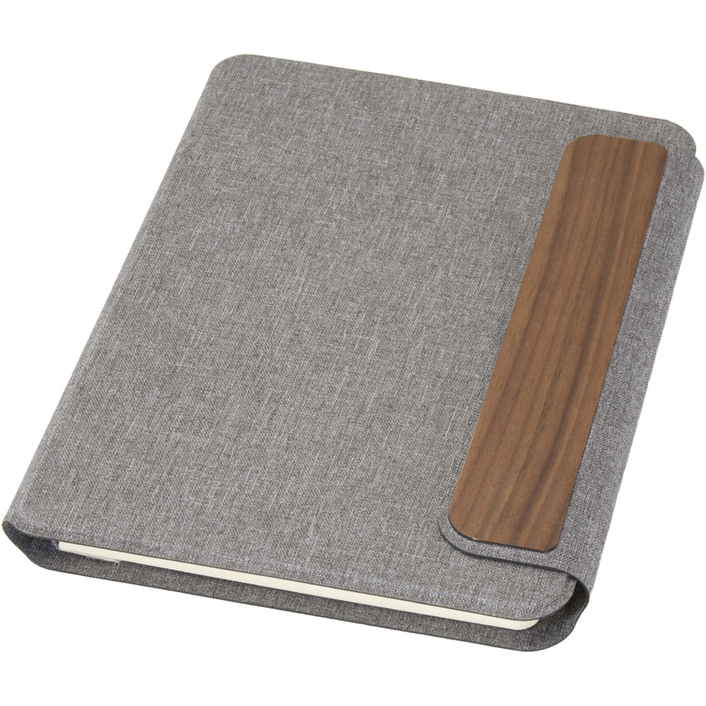 Logo trade promotional items picture of: Andean A5 RCS recycled portfolio