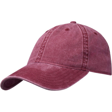 Logo trade corporate gifts image of: Grafton 6 panel washed cap