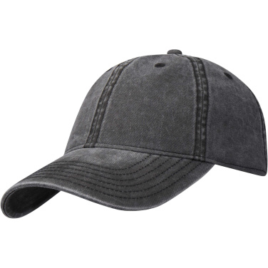Logo trade promotional giveaways image of: Grafton 6 panel washed cap