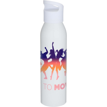 Logo trade promotional merchandise photo of: Sky 650 ml RCS recycled single wall stainless steel water bottle