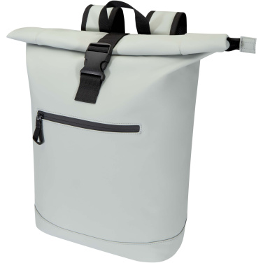 Logotrade promotional items photo of: Resi Plus 15" GRS recycled roll-top backpack 18L