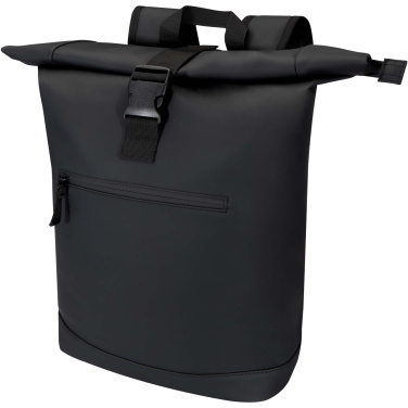 Logo trade promotional items image of: Resi Plus 15" GRS recycled roll-top backpack 18L