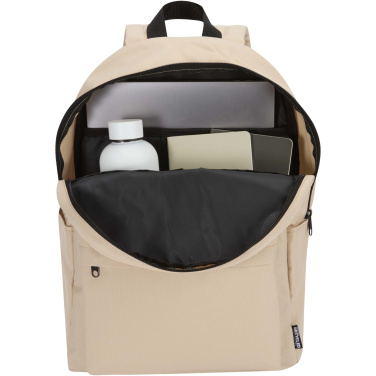 Logotrade promotional merchandise picture of: Byron 14" GRS recycled city laptop backpack 16L