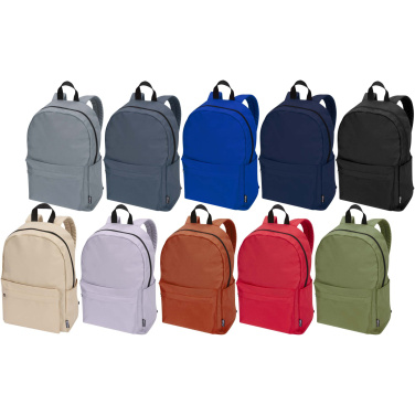 Logotrade advertising products photo of: Byron 14" GRS recycled city laptop backpack 16L