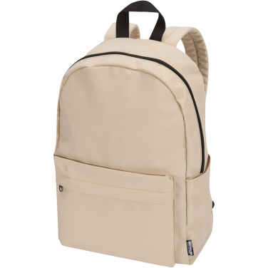 Logo trade promotional giveaways picture of: Byron 14" GRS recycled city laptop backpack 16L