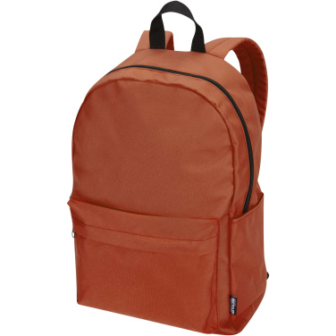 Logo trade promotional item photo of: Byron 14" GRS recycled city laptop backpack 16L