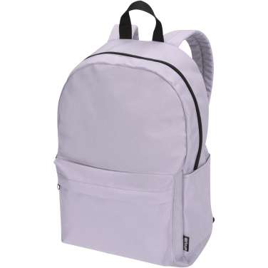 Logotrade promotional giveaway image of: Byron 14" GRS recycled city laptop backpack 16L