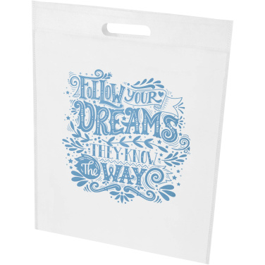 Logotrade promotional gift image of: EcoSeal GRS recycled nonwoven tote bag 5L