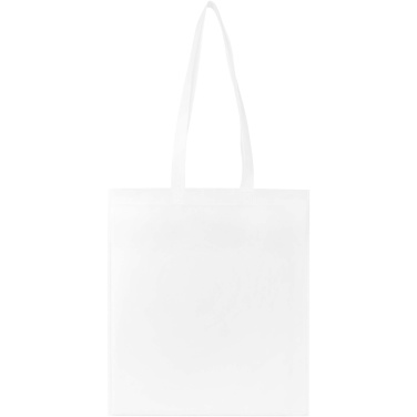 Logo trade business gifts image of: EcoSeal GRS recycled nonwoven convention tote bag 6L
