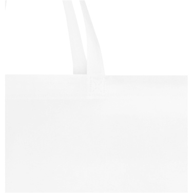 Logotrade promotional product picture of: EcoSeal GRS recycled nonwoven gusset tote bag 12L